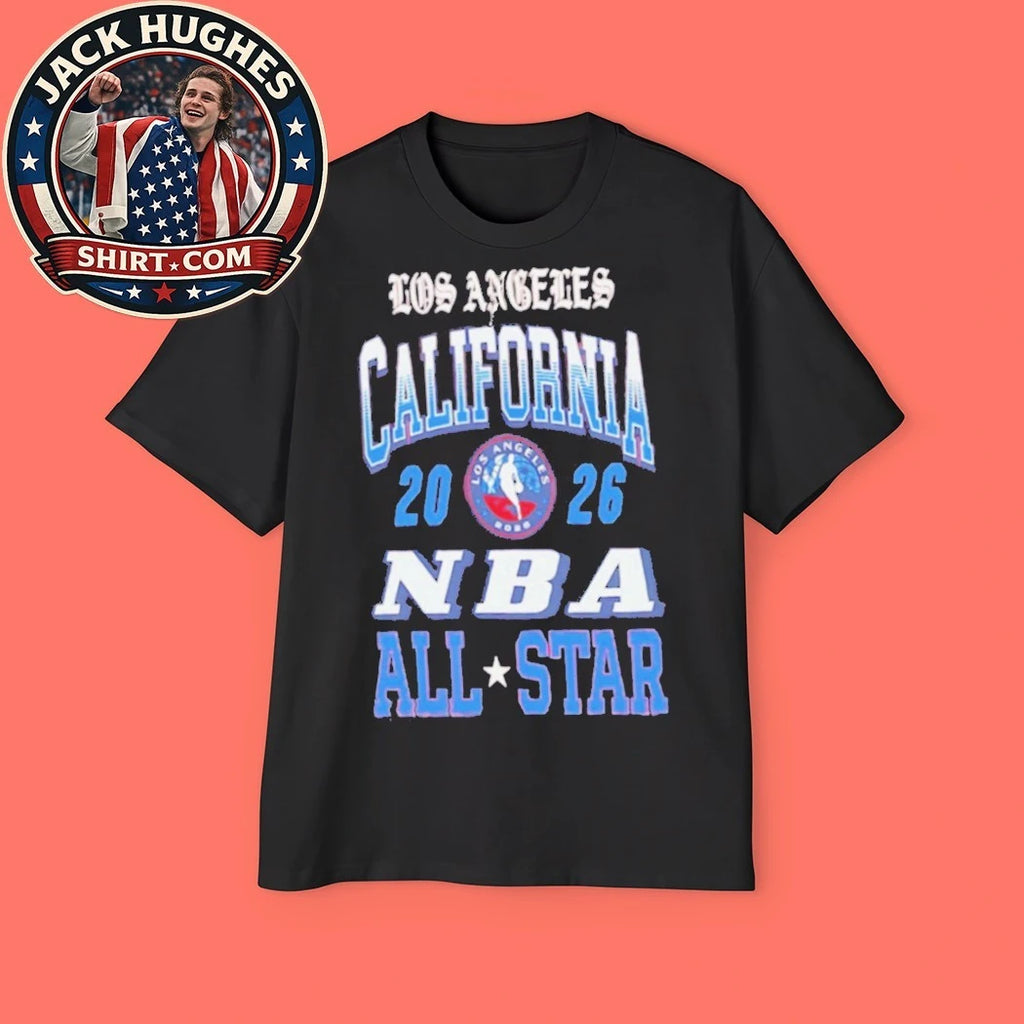 2026 Nba All Star Game Los Angeles California Basketball Shirt
