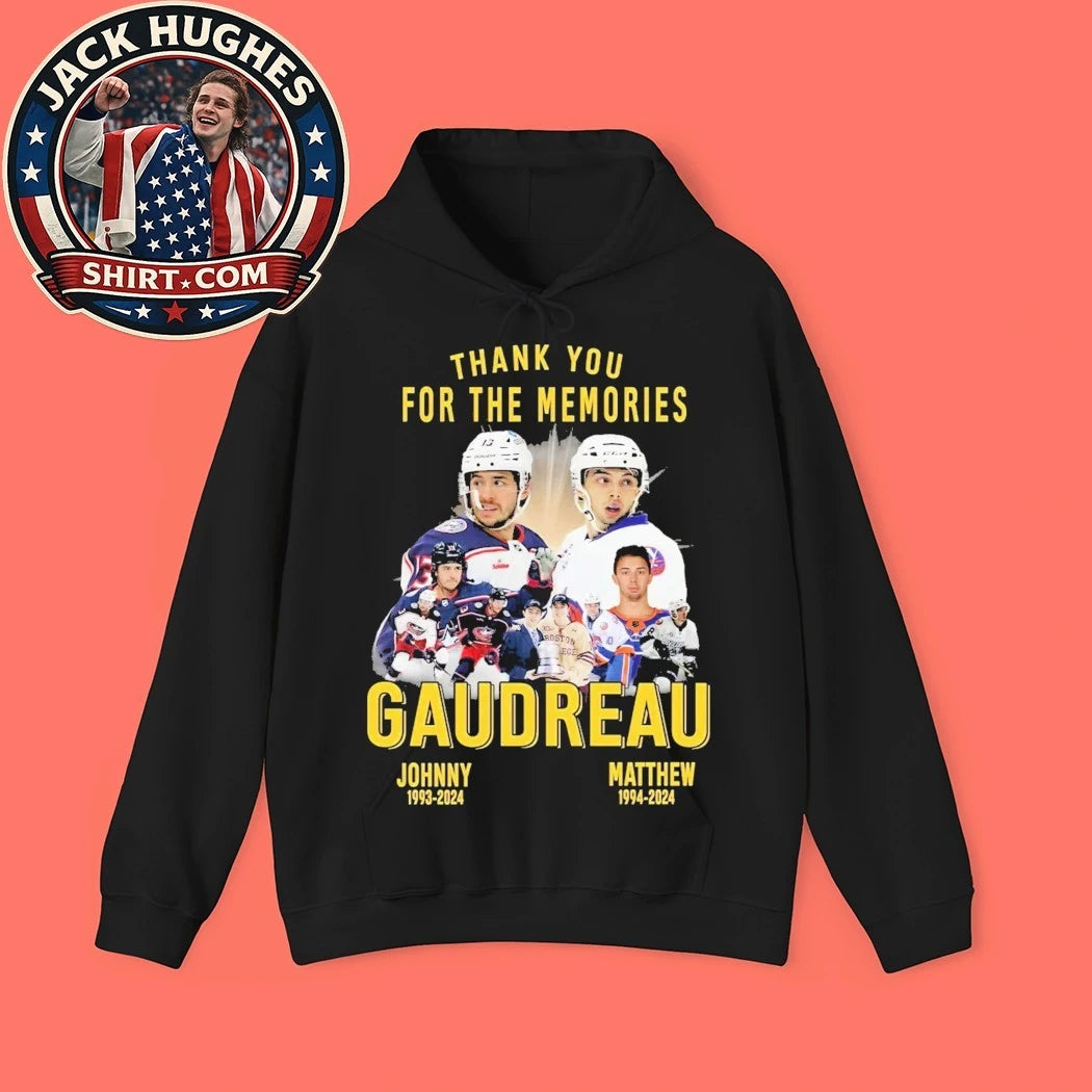 2026 USA Hockey Olympic Gold Medals Thank You For The Memories Gaudreau Johnny 1993-2024 And Matthew 1994-2024 New T-Shirt