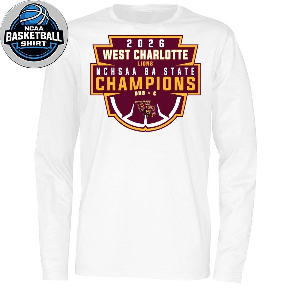 2026 West Charlotte High School NCHSAA 8A State Champions Logo Shirt