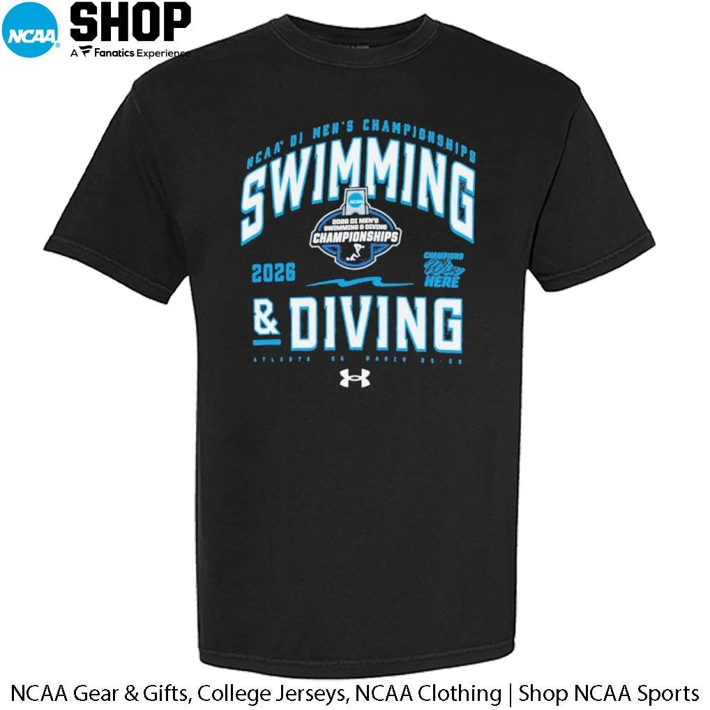 2026 NCAA DI Men’s Championships Swimming and Diving Champions Win Here Atlanta Ga March 25-28 T-Shirt
