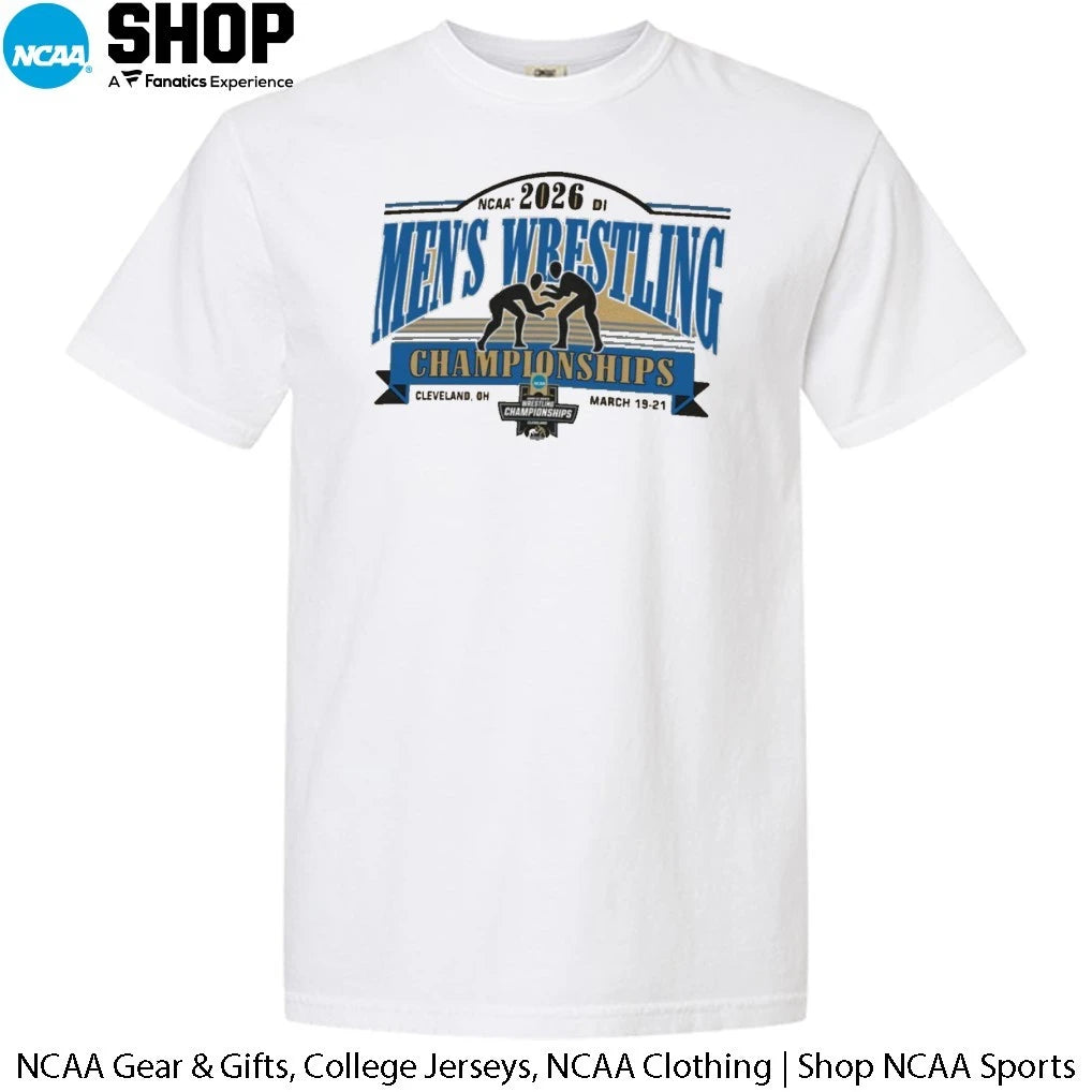 2026 NCAA DI Men’s Wrestling Championships Cleveland Oh March 19-21 T-Shirt