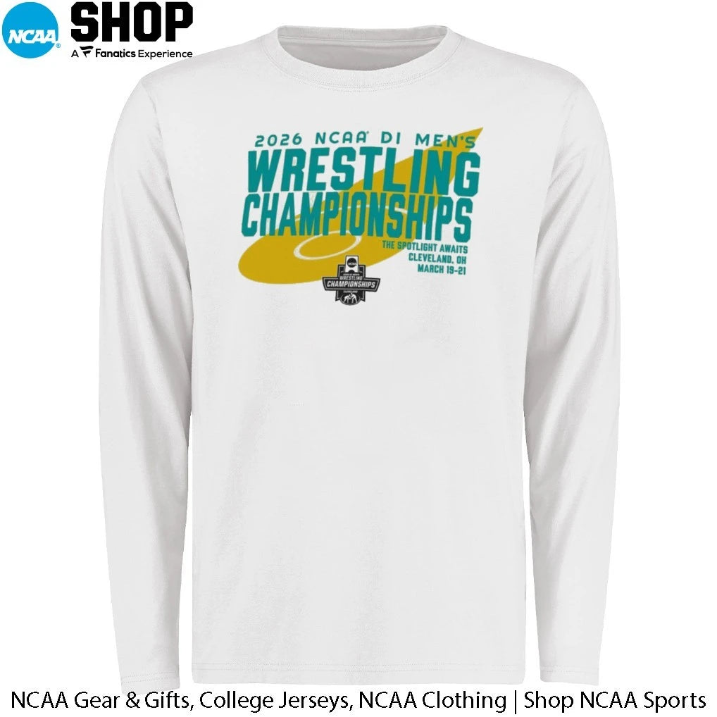 2026 NCAA DI Men’s Wrestling Championships The Spotlight Awaits Cleveland Oh March 19-21 T-Shirt