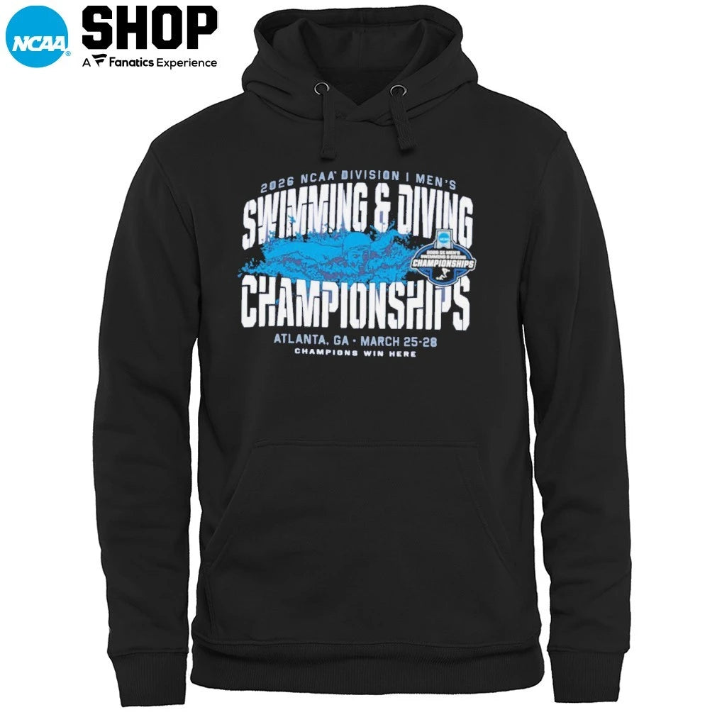 2026 NCAA Division I Men’s Swimming and Diving Championships Atlanta Ga March 25-28 Champions Win Here T-Shirt