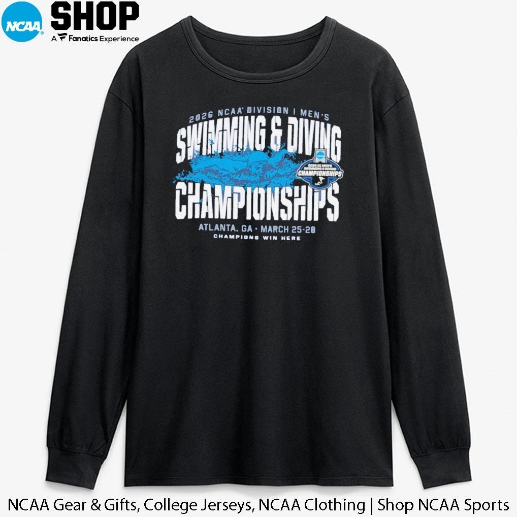 2026 NCAA Division I Men’s Swimming and Diving Championships Atlanta Ga March 25-28 Champions Win Here T-Shirt
