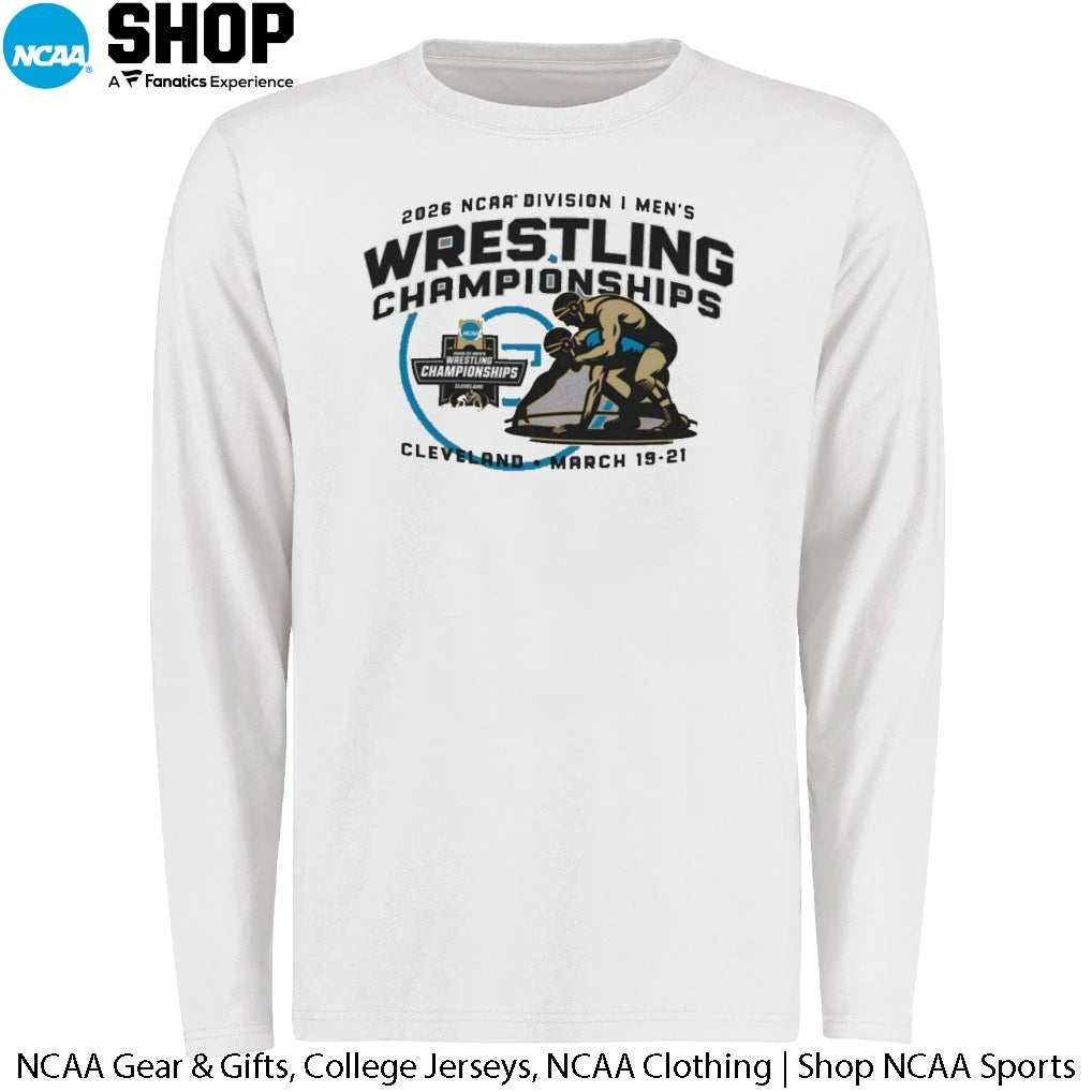 2026 NCAA Division I Men’s Wrestling Championships Cleveland March 19-21 T-Shirt