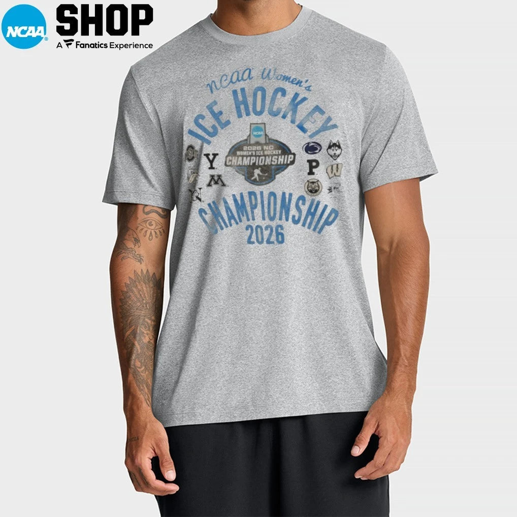 2026 NCAA Women’s Ice Hockey Championship 11 Teams T-Shirt