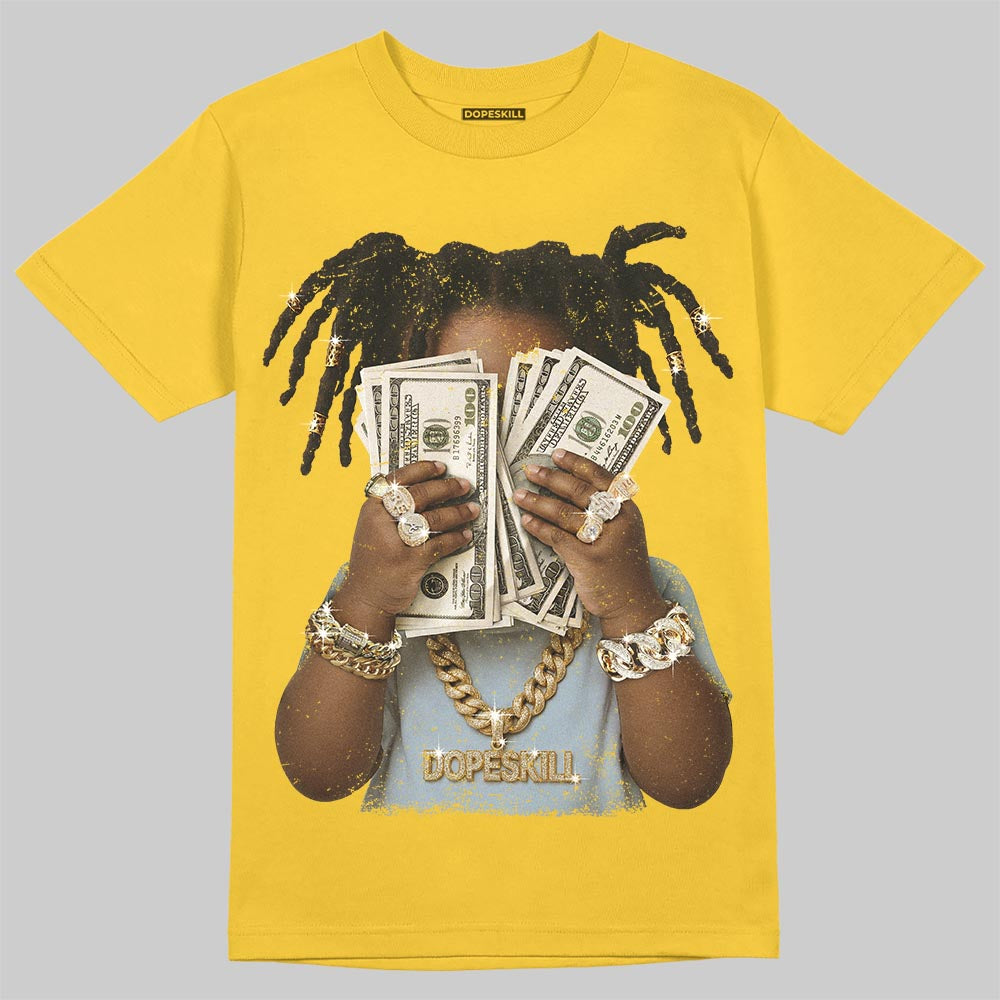 Yellow Ochre 6s DopeSkill T-Shirt Rich Youth Graphic
