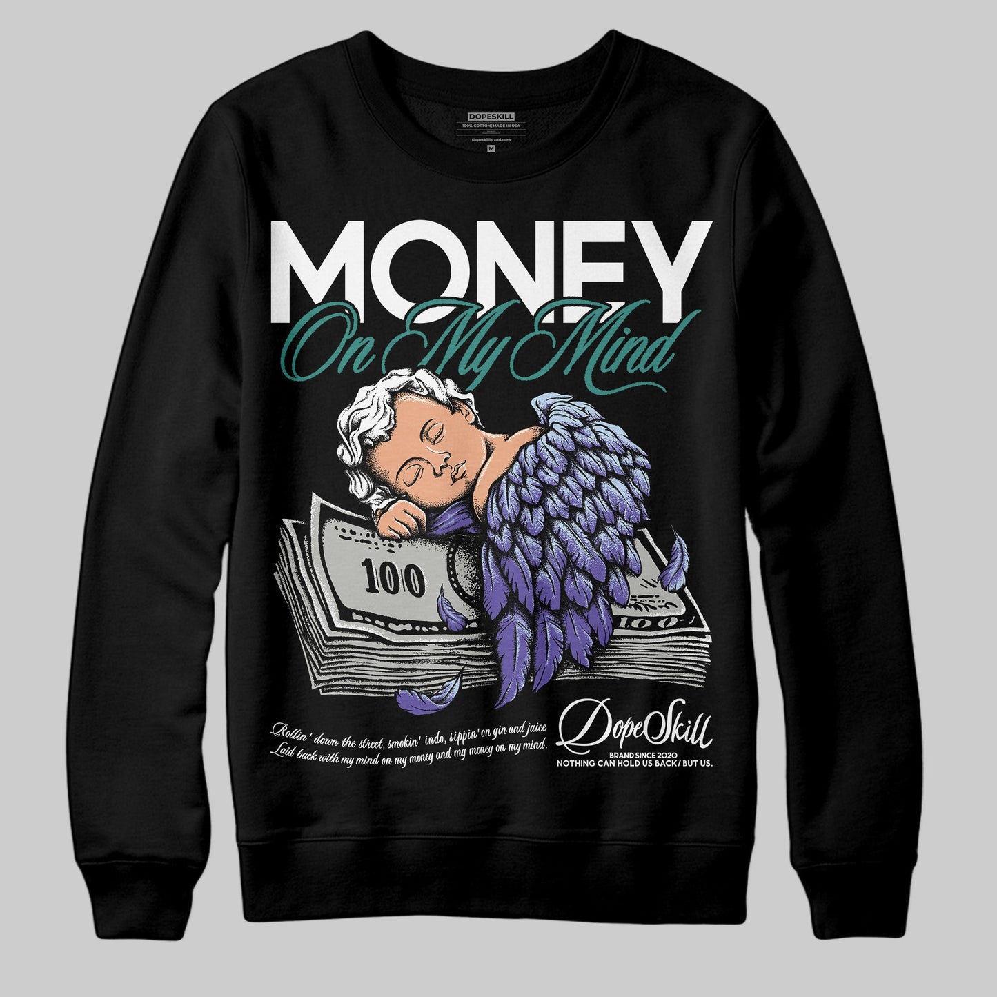 Grape 5s DopeSkill Sweatshirt MOMM Graphic