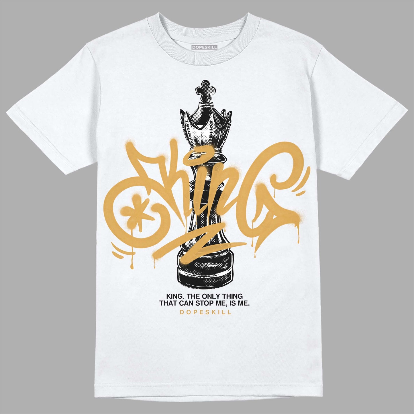 Gratitude 11s DopeSkill T-Shirt King Chess Graphic