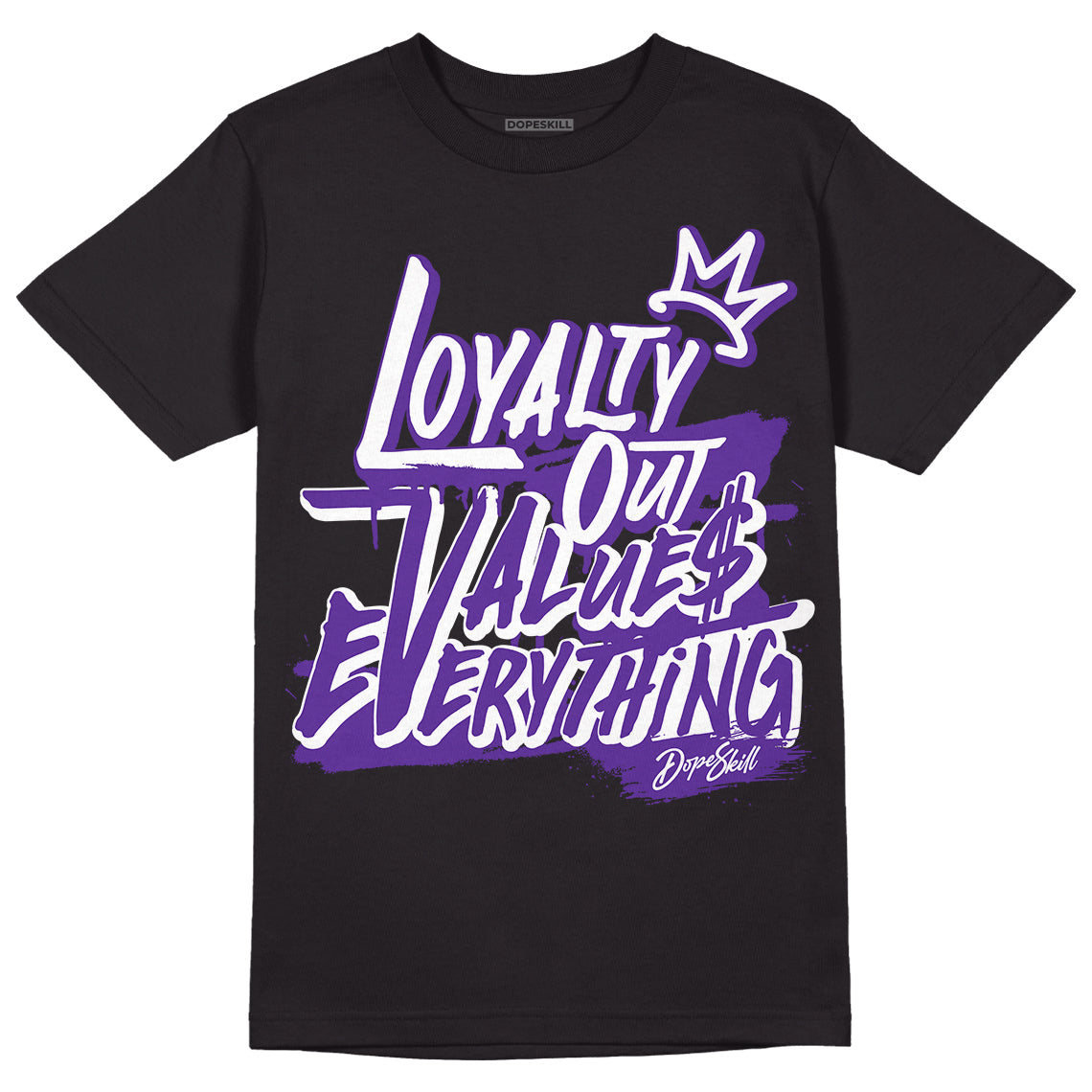 PURPLE Collection DopeSkill T-Shirt LOVE Graphic