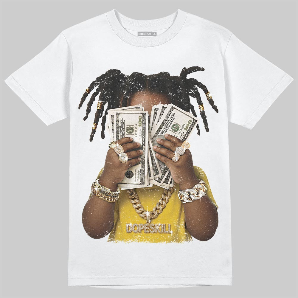 Yellow Ochre 6s DopeSkill T-Shirt Rich Youth Graphic