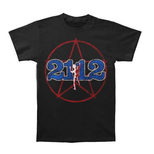 2112 Tour 1976 Brand New Authentic Rock Man's T-Shirt Tee