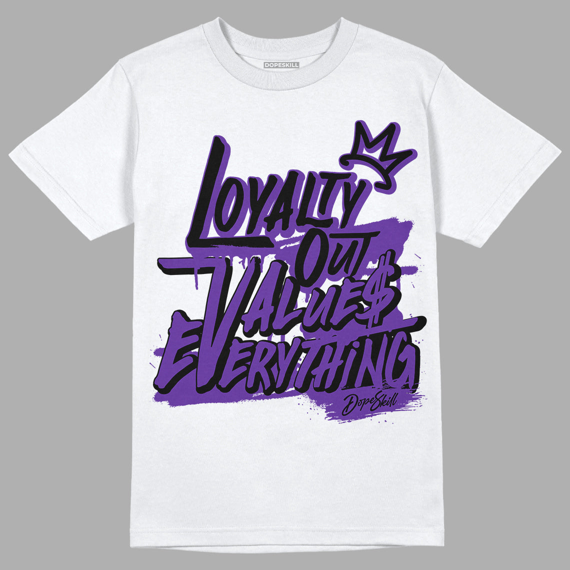 PURPLE Collection DopeSkill T-Shirt LOVE Graphic