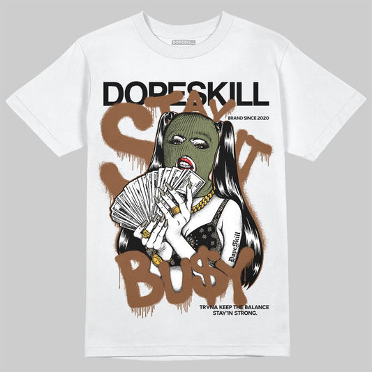 NB 2010 “Pecan” DopeSkill T-Shirt Stay It Busy Graphic