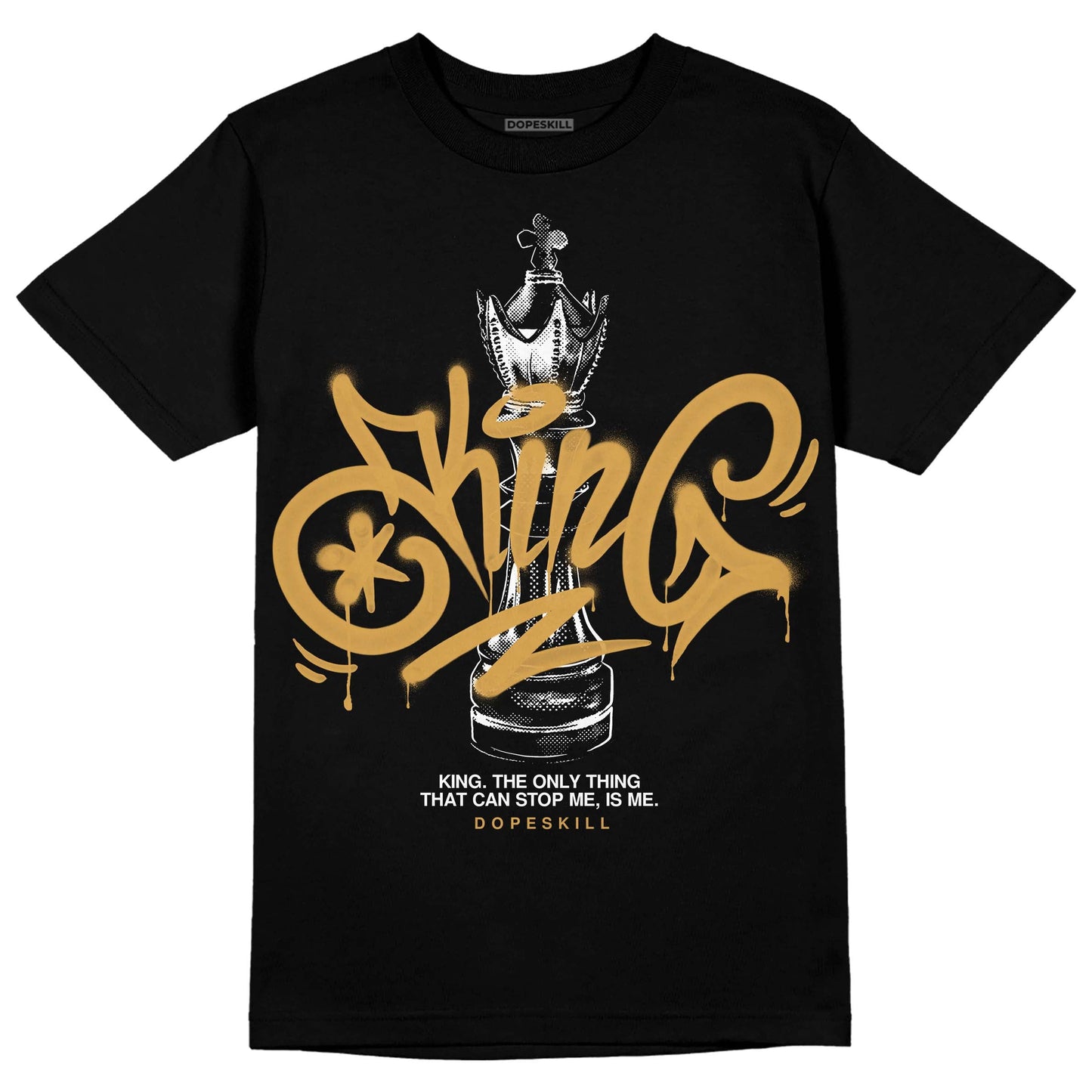 Gratitude 11s DopeSkill T-Shirt King Chess Graphic