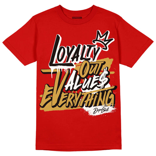 Red Collection DopeSkill Red T-shirt LOVE Graphic