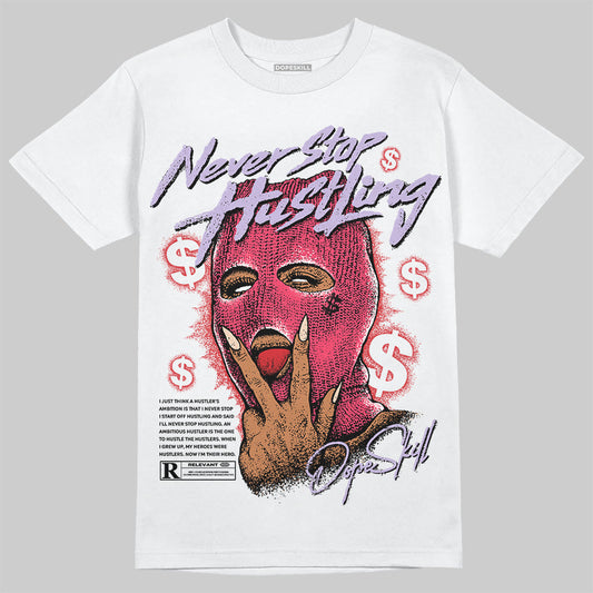 Peanut Butter Jelly 5s DopeSkill T-Shirt Never Stop Hustling Graphic