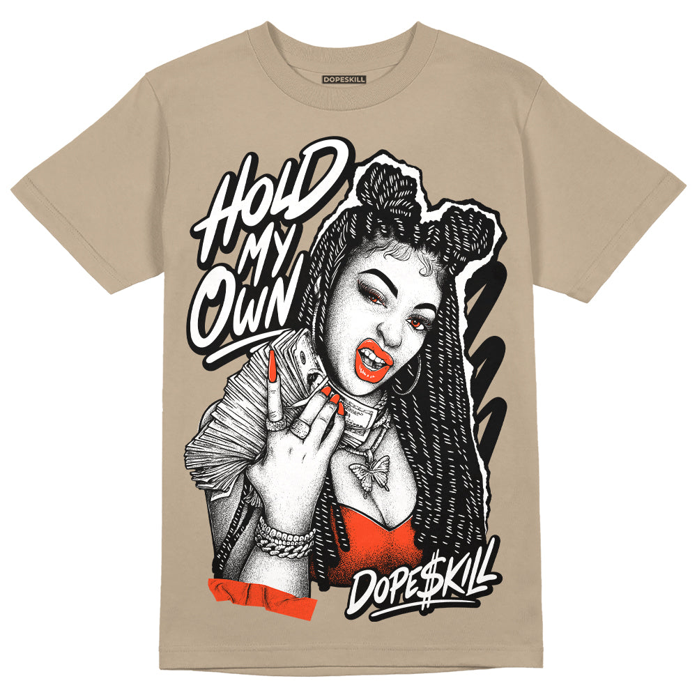 Latte 1s DopeSkill Medium Brown T-shirt New H.M.O Graphic