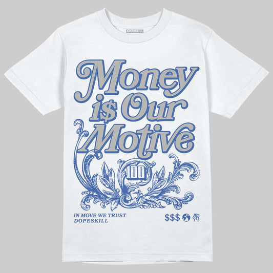 Lucky Shorts 3s DopeSkill T-Shirt Money Is Our Motive Typo Graphic