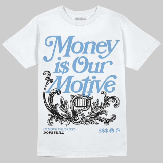 Melo 12s DopeSkill T-Shirt Money Is Our Motive Typo Graphic