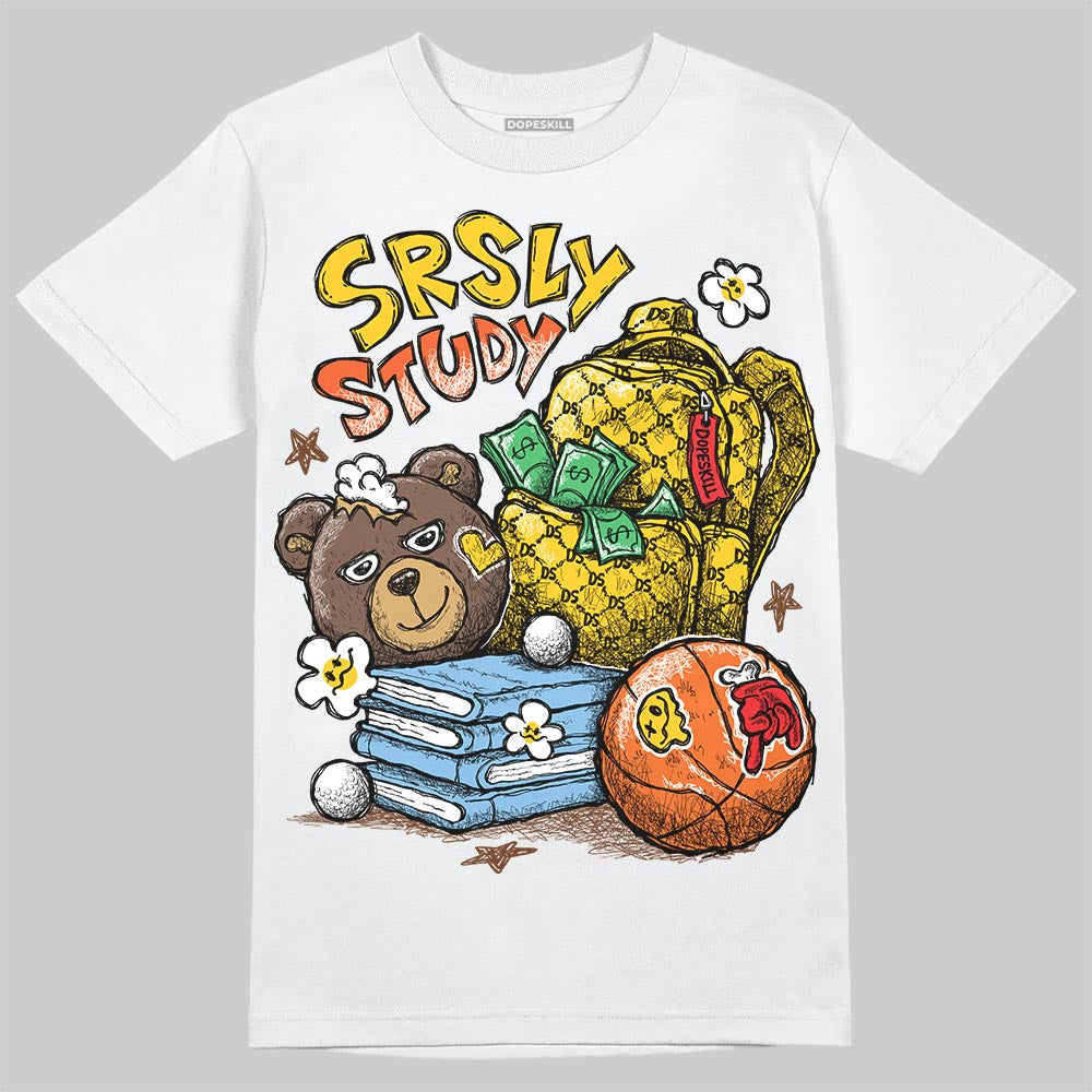 Yellow Collection DopeSkill T-Shirt SRSLY Study Graphic