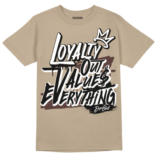 Latte 1s DopeSkill Medium Brown T-shirt LOVE Graphic