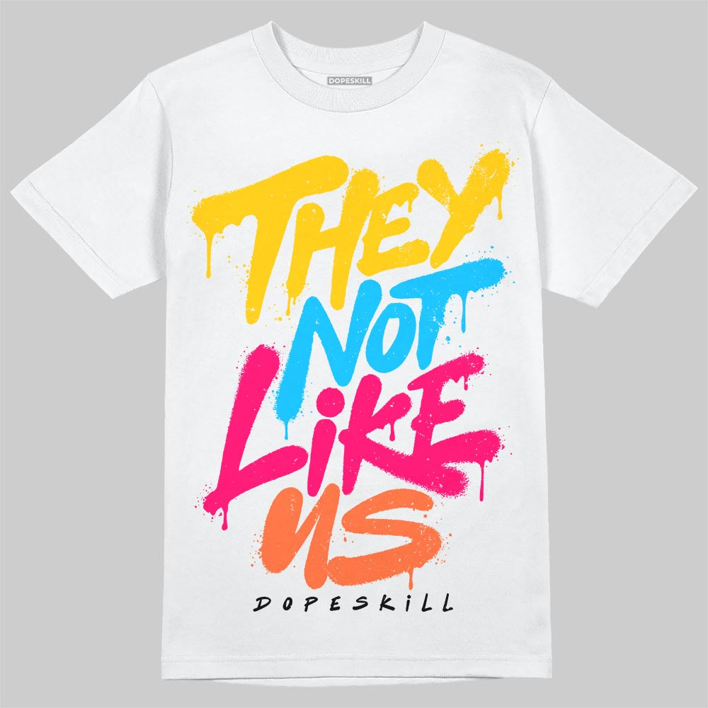 Yellow Collection DopeSkill T-Shirt They Not Like Us Graphic