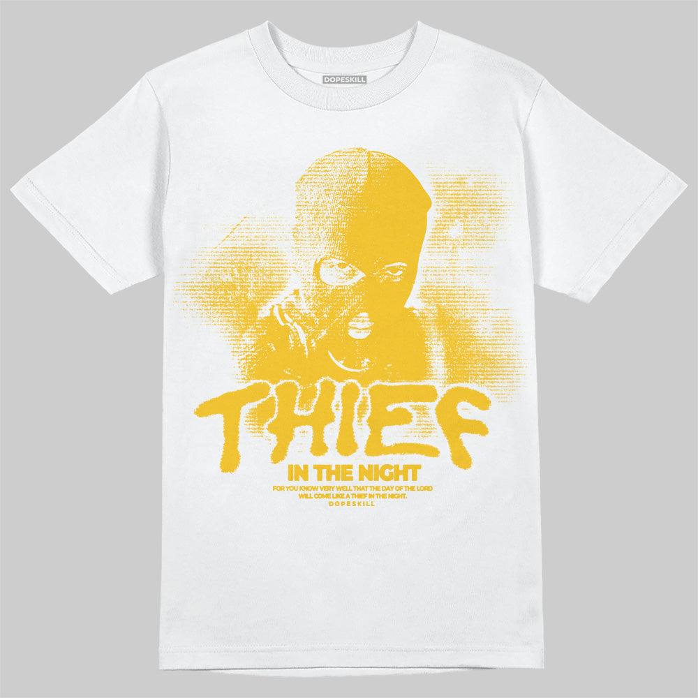 Yellow Collection DopeSkill T-Shirt Thief In The Night Graphic