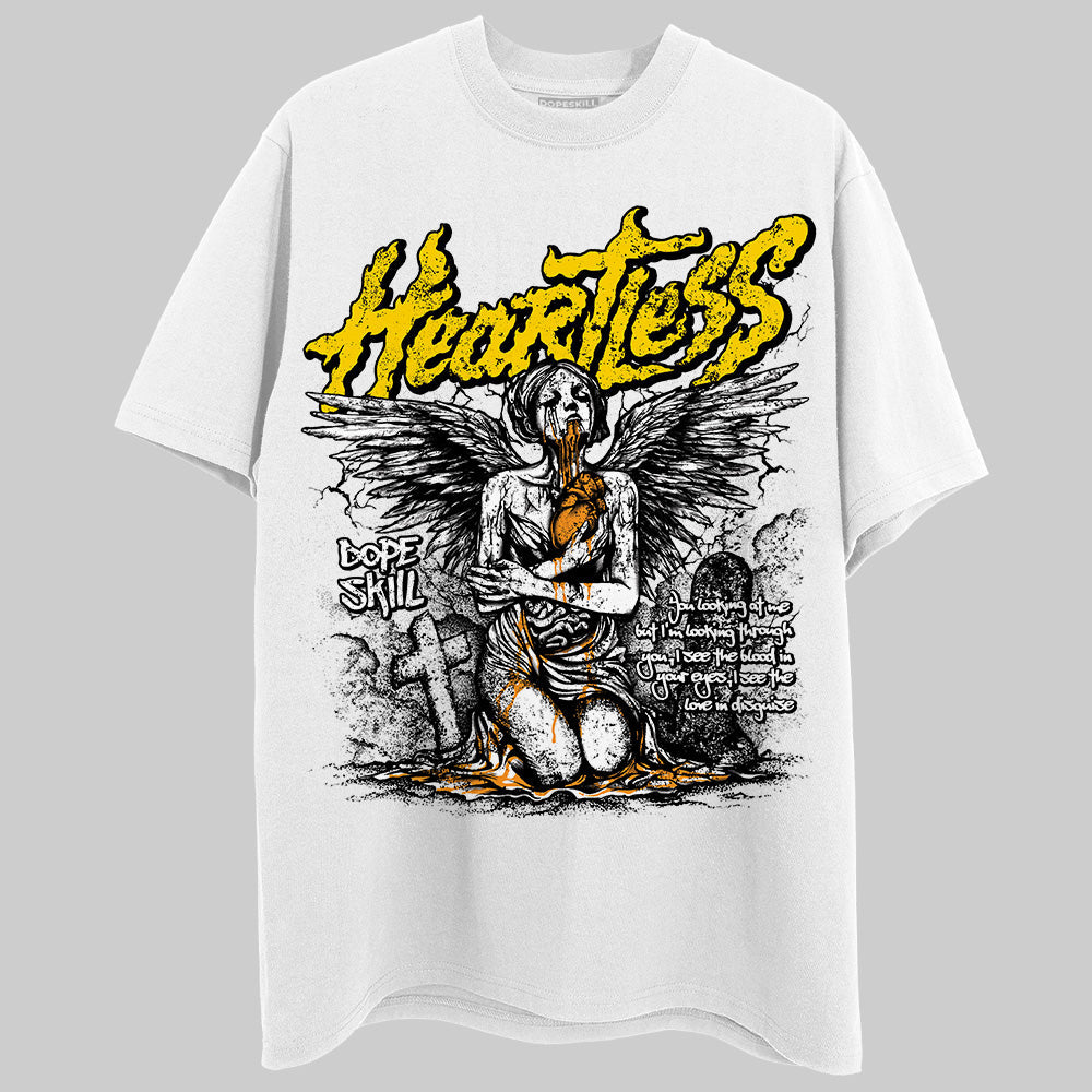 Yellow Ochre 6s DopeSkill T-Shirt Heartless Graphic