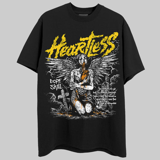 Yellow Ochre 6s DopeSkill T-Shirt Heartless Graphic