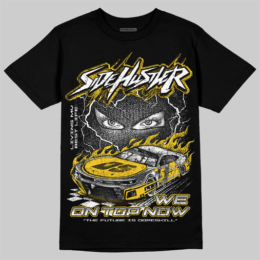 Yellow Collection DopeSkill T-Shirt New Side Hustler Graphic