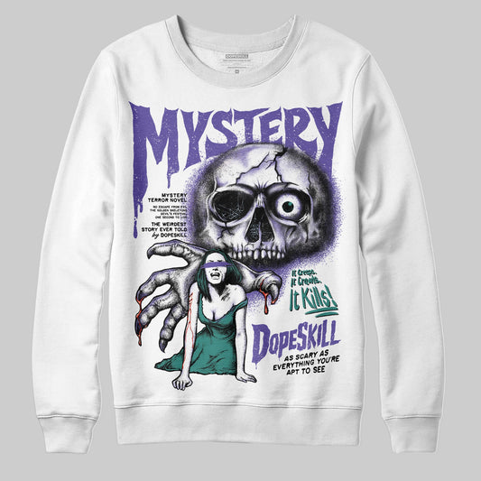 Grape 5s DopeSkill Sweatshirt Mystery Ghostly Grasp Graphic