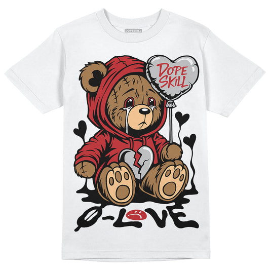 Red Taxi 12s DopeSkill T-Shirt Broken Bear Graphic