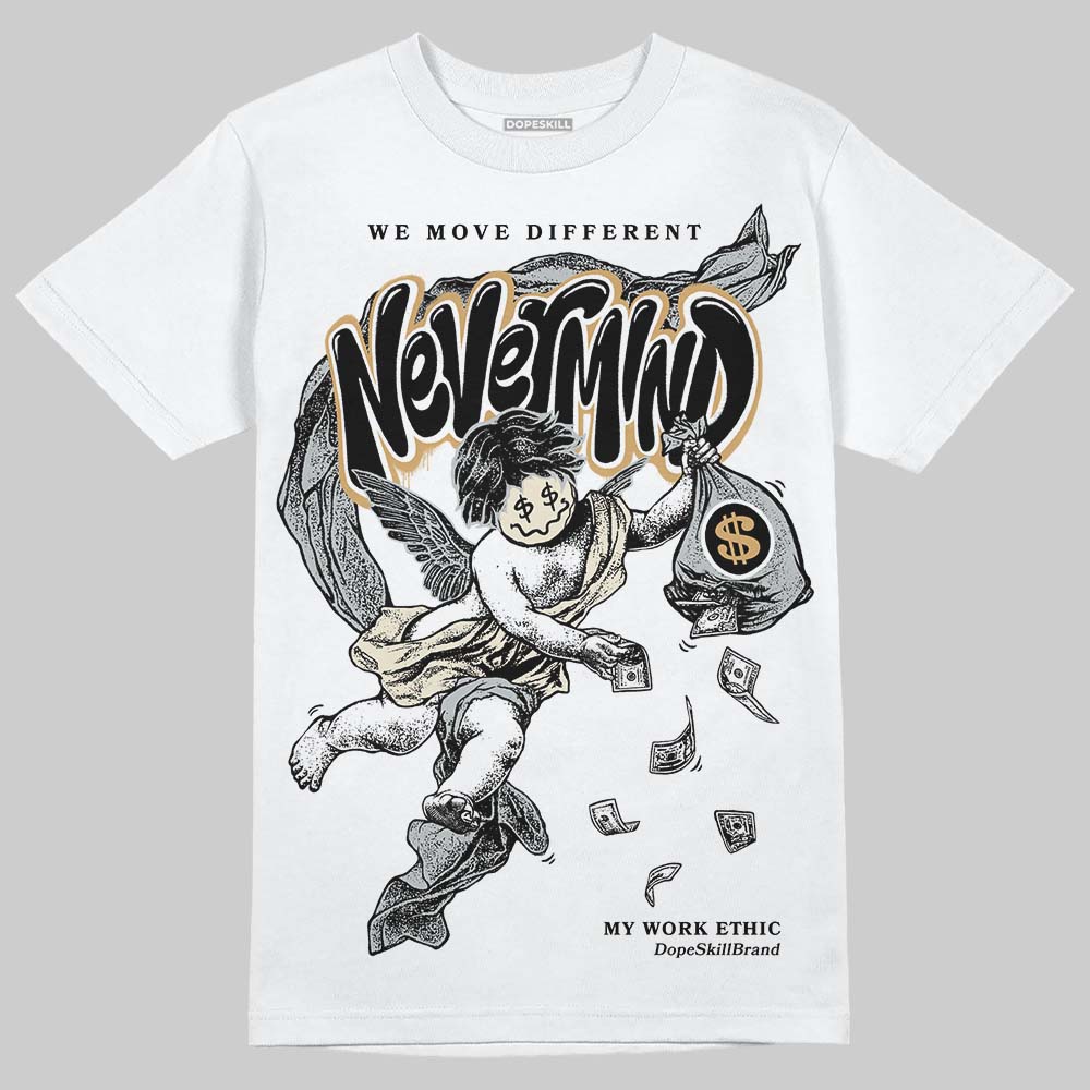 Reverse Metallic 5s DopeSkill T-Shirt Nevermind Graphic