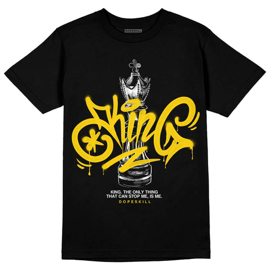 Yellow Ochre 6s DopeSkill T-Shirt King Chess Graphic