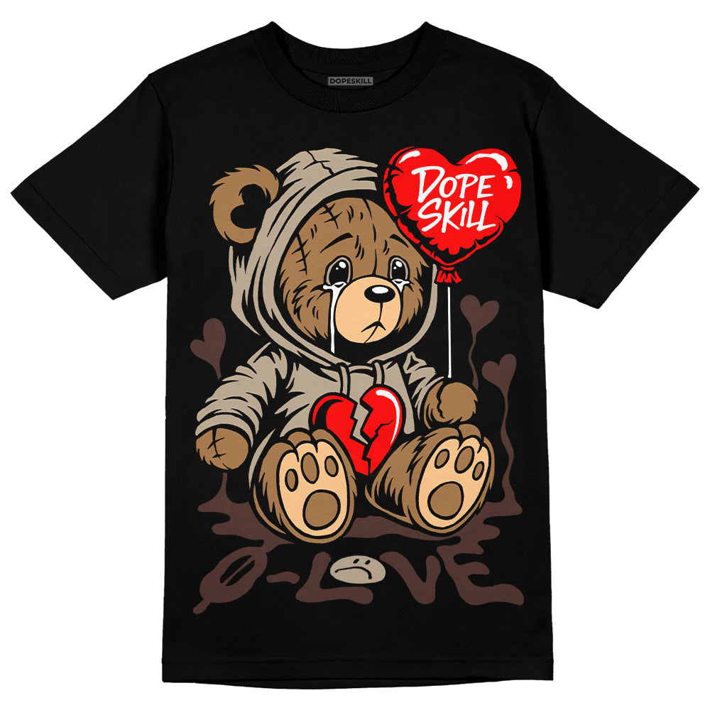 Latte 1s DopeSkill T-Shirt Broken Bear Graphic