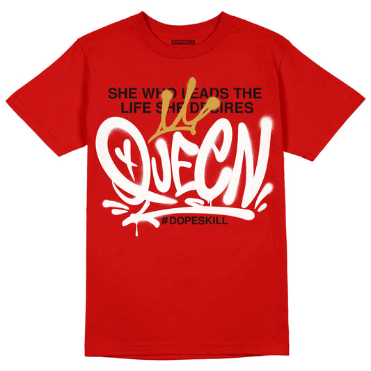 Red Collection DopeSkill Red T-shirt Queen Graphic