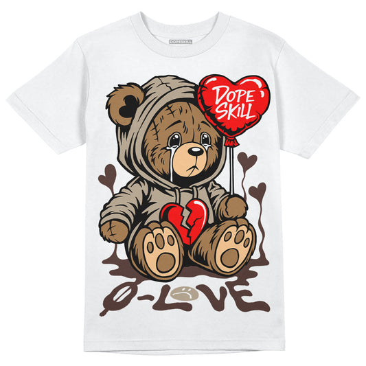 Latte 1s DopeSkill T-Shirt Broken Bear Graphic