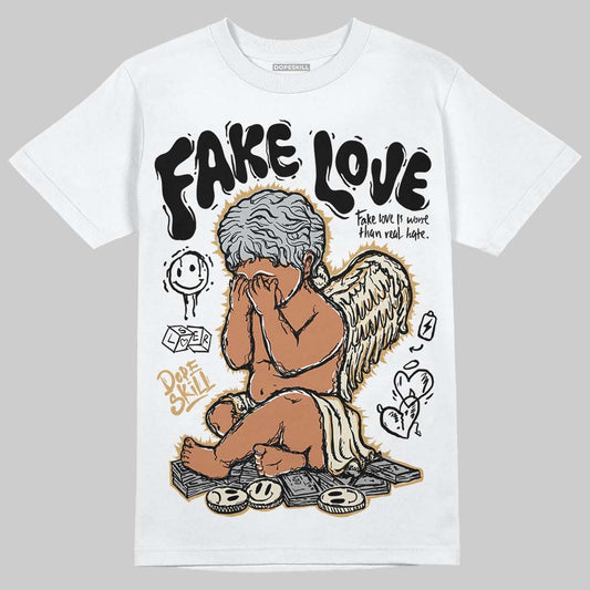 Reverse Metallic 5s DopeSkill T-Shirt False Love Graphic