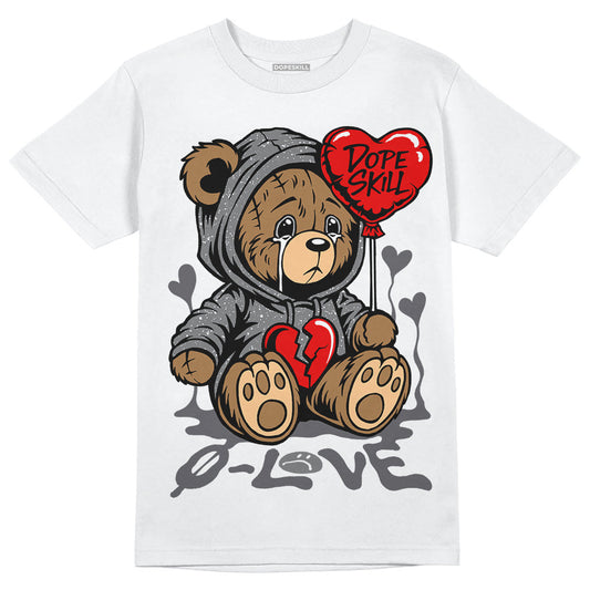 Wet Cement 4s DopeSkill T-Shirt Broken Bear Graphic