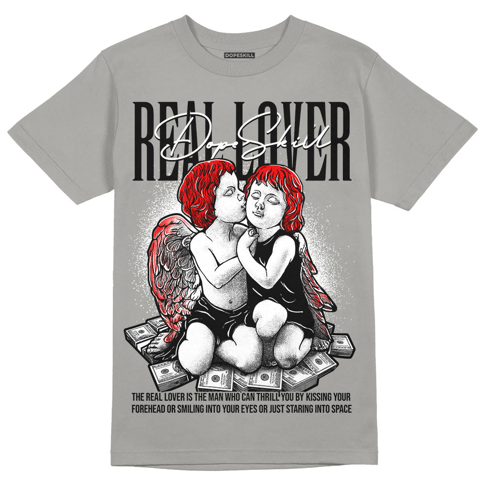 Wet Cement 4s DopeSkill Grey T-shirt Real Lover Graphic