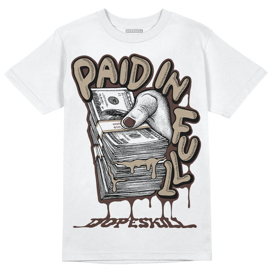 Latte 1s DopeSkill T-Shirt Paid In Full Graphic
