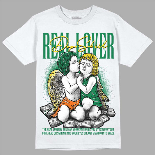 Green Collection DopeSkill T-Shirt Real Lover Graphic