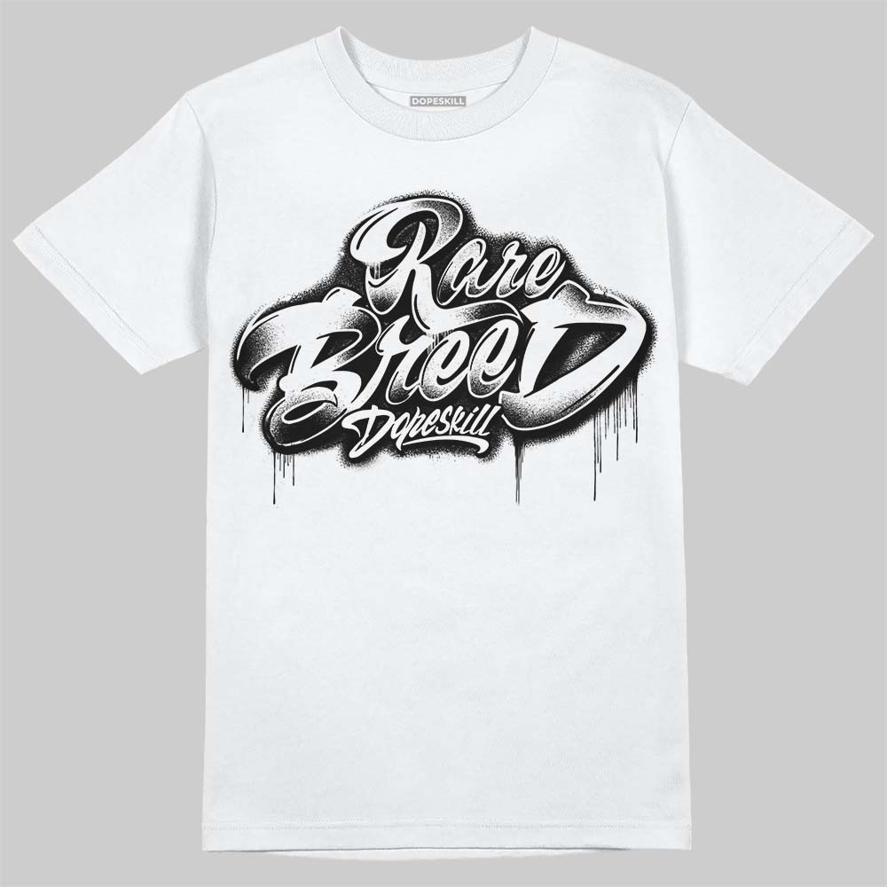 White Thunder 4s DopeSkill T-Shirt Rare Breed Type Graphic