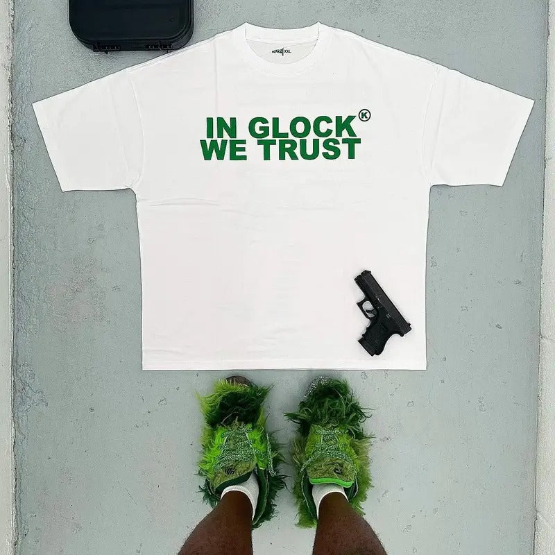 2FACE IN GLOCK WE TRUST Oversized Shirt Hoodie, Sweatshirt | HypeCrazeTee.com