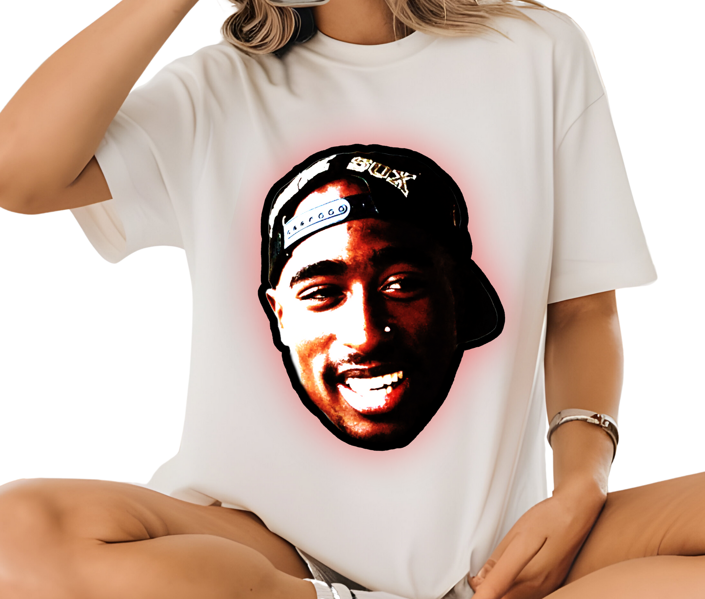 2Pac Retro Hip Hop Graphic Tee – All Eyez on Me 90s Streetwear T-Shirt, Tupac Shakur Unisex Rap Music Fan Shirt