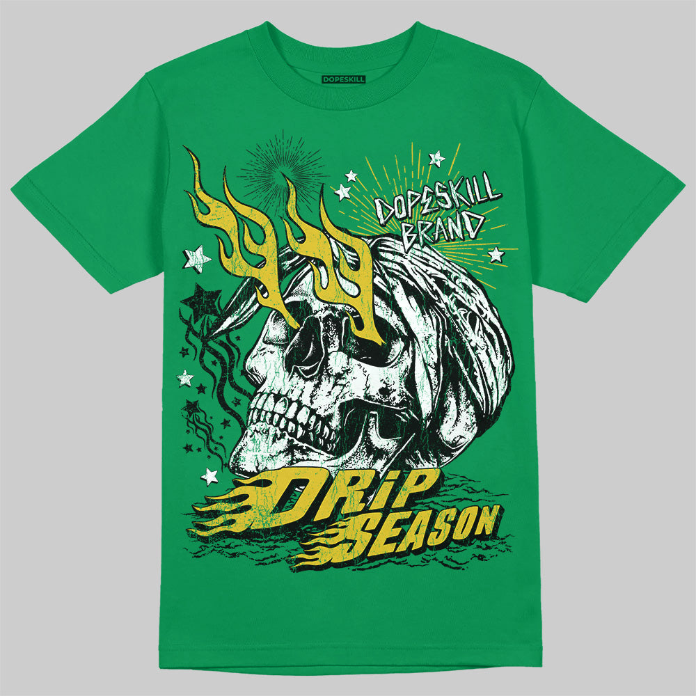 Green Collection DopeSkill T-Shirt Drip Season Graphic