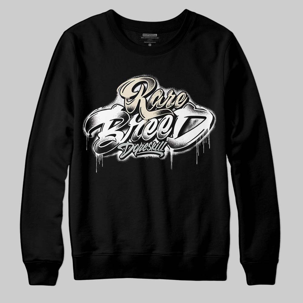 Reverse Metallic 5s DopeSkill Sweatshirt Rare Breed Type Graphic