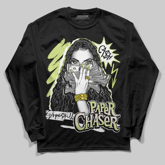 Luminous Green 5s DopeSkill Long Sleeve T-Shirt NPC Graphic