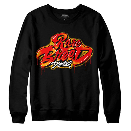 Red Collection DopeSkill Sweatshirt Rare Breed Type Graphic
